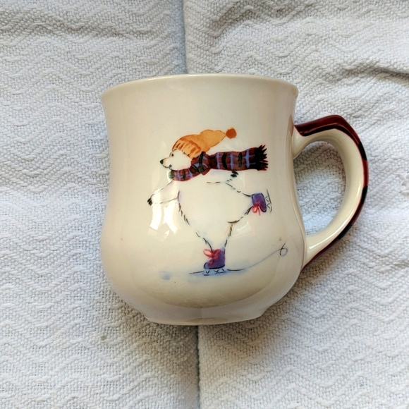 Pfaltzgraff Christmas coffee mugs set 4